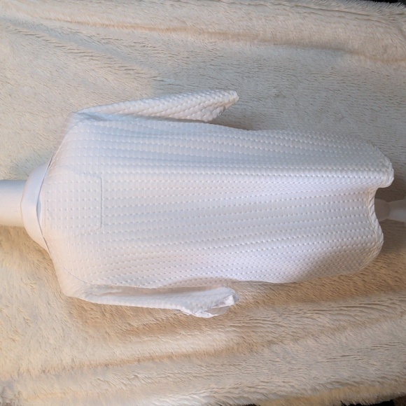 GOLF POLO White Pucker ~ Nancy Lopez XL - Picture 5 of 14